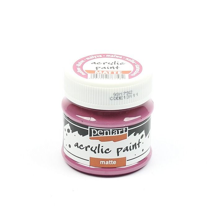 Pentart acrylic paint matte mallow