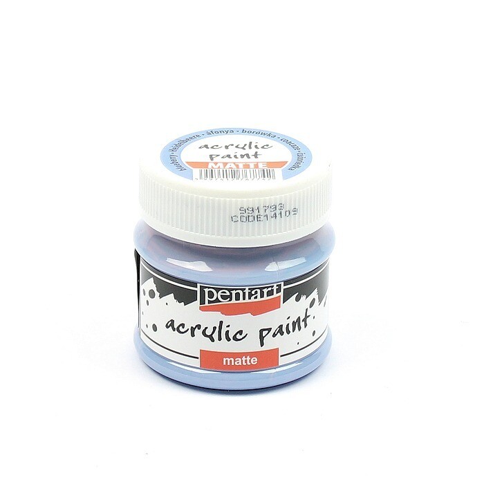 Pentart acrylic paint matte blueberry