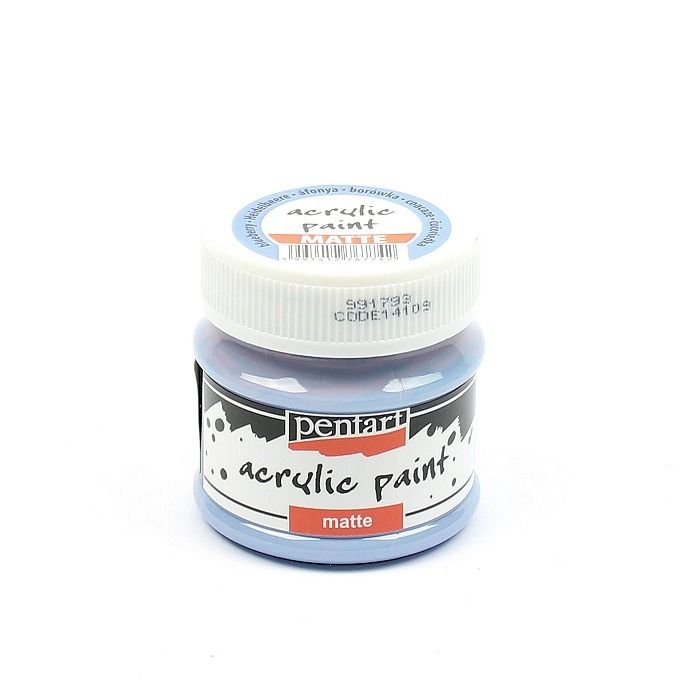 Pentart acrylic paint matte blueberry