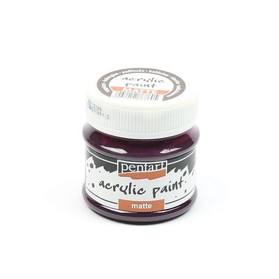 Pentart acrylic paint matte eggplant