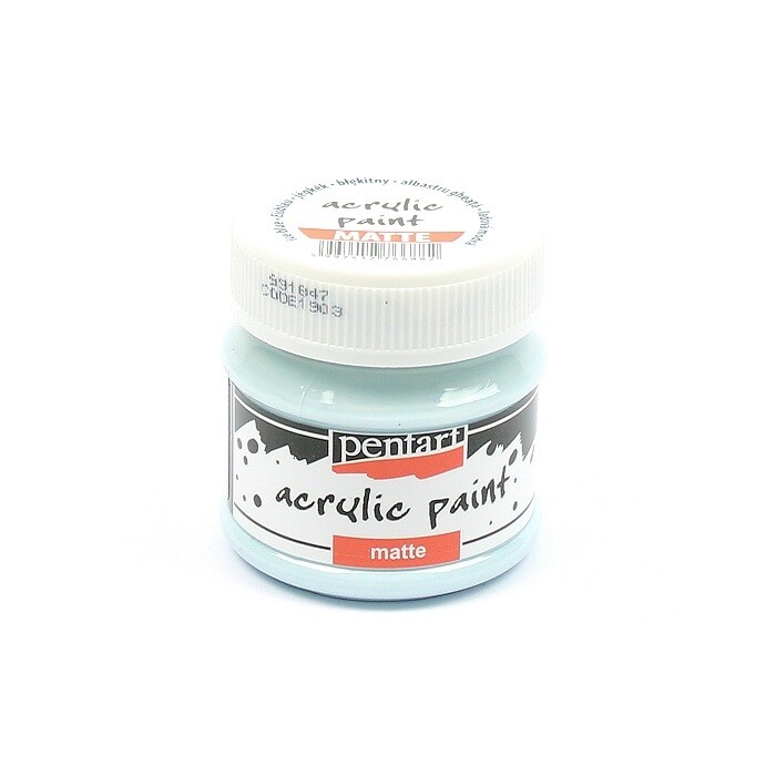 Pentart acrylic paint matte  ice blue