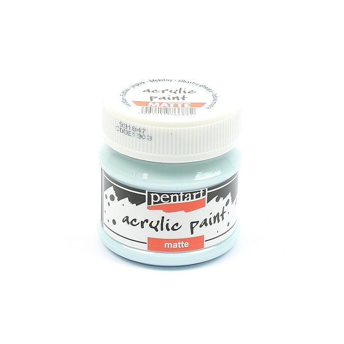 Pentart acrylic paint matte  ice blue