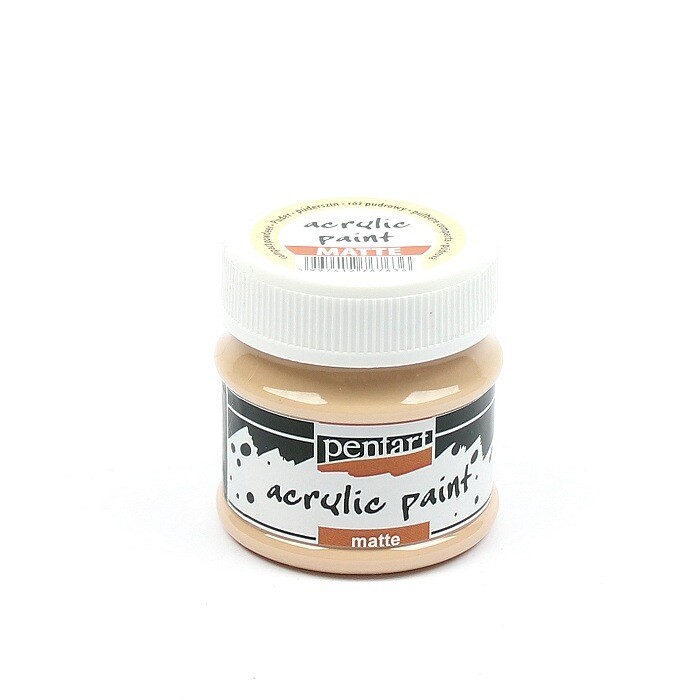 Pentart acrylic paint matte compact powder