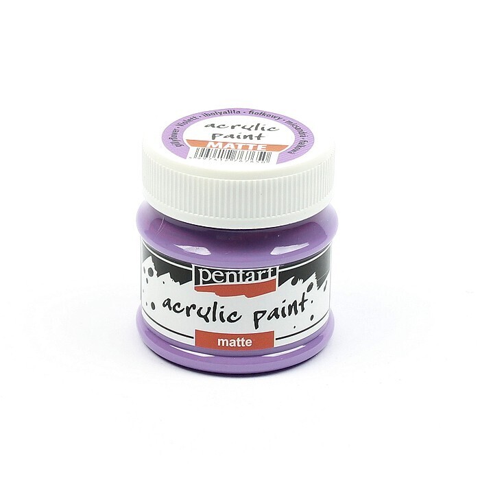 Pentart acrylic paint matte gillyflower