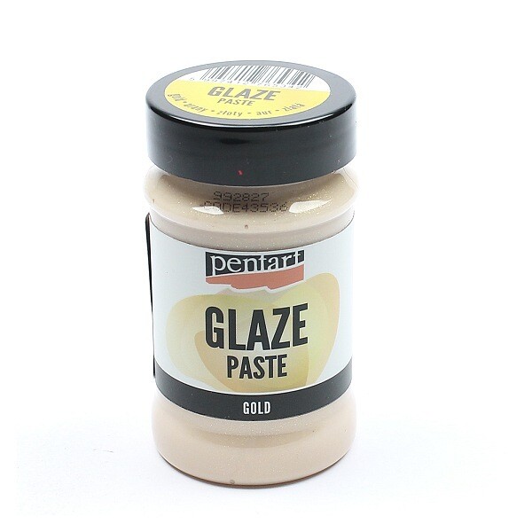 Glaze paste gold