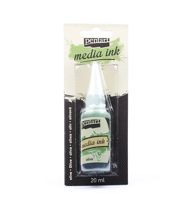 Media ink olive