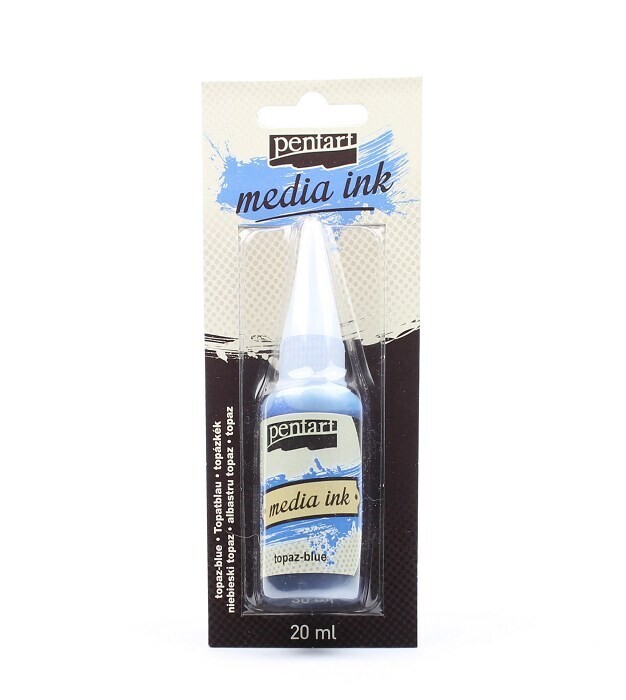 Media ink topaz-blue