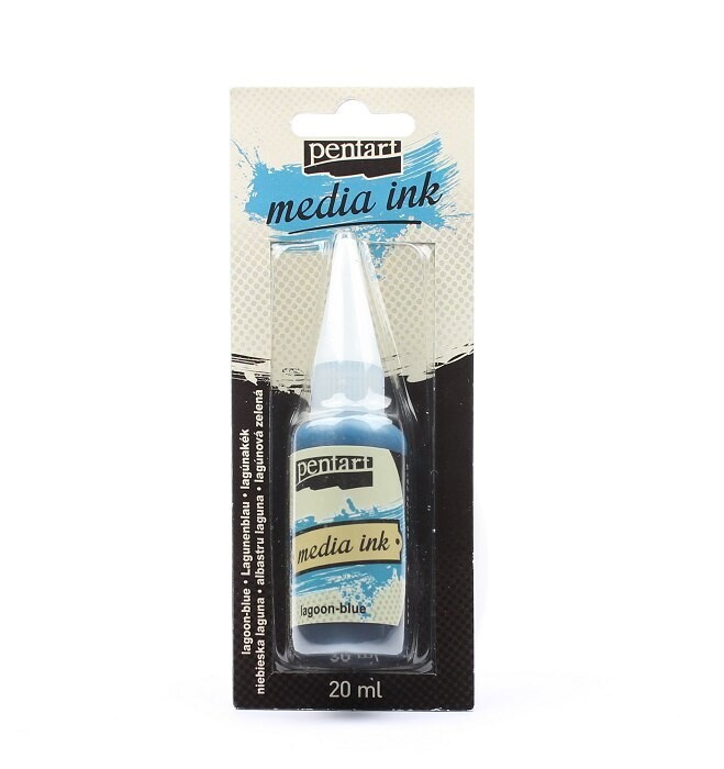 Media ink lagoon-blue