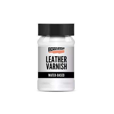 Leer vernis glanzend
