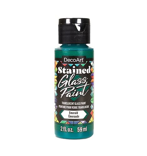 Glass Paint Translucent Emerald Glass Paint Translucent Emerald