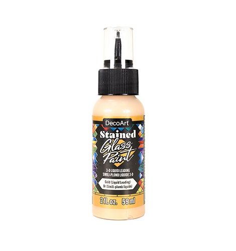 Stained Glass Paint 3-D Liquid gold Stained Glass Paint 3-D Liquid gold