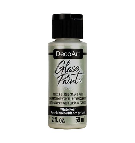 Glass Paint white pearl Glass Paint white pearl