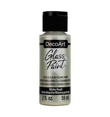 Glass Paint white pearl Glass Paint white pearl