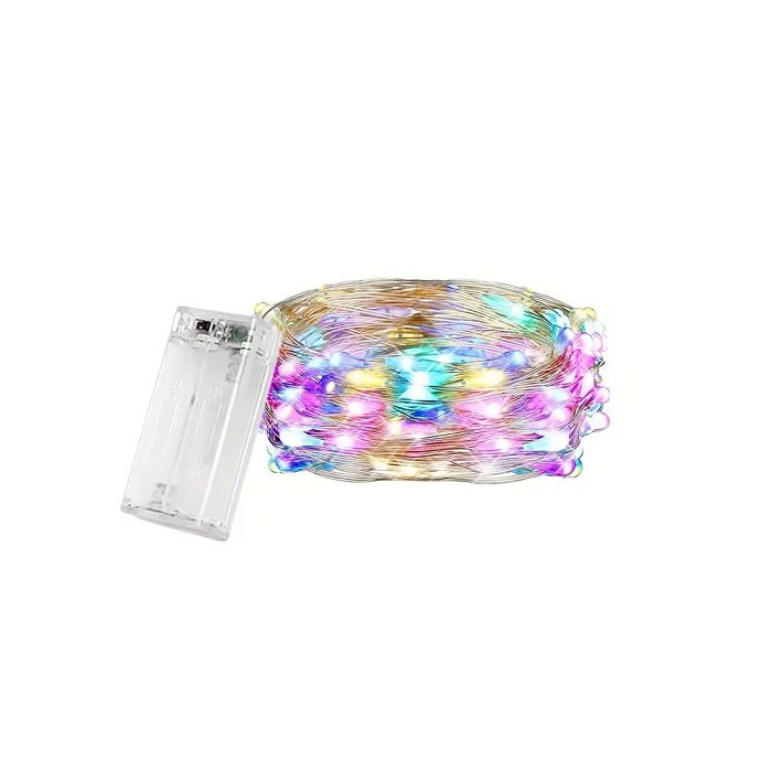 LED lights colored with timer