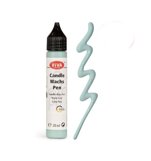 stylo de cire de bougie  Pastel turquoise