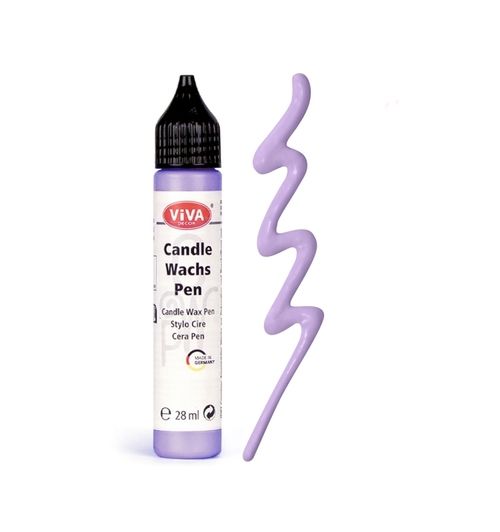 Kaarsen wax pen Pastel purple