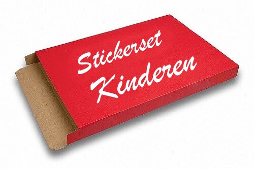 Sticker set plaatjes kids