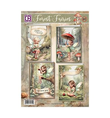 stansvellen set creatief art Forest fairies