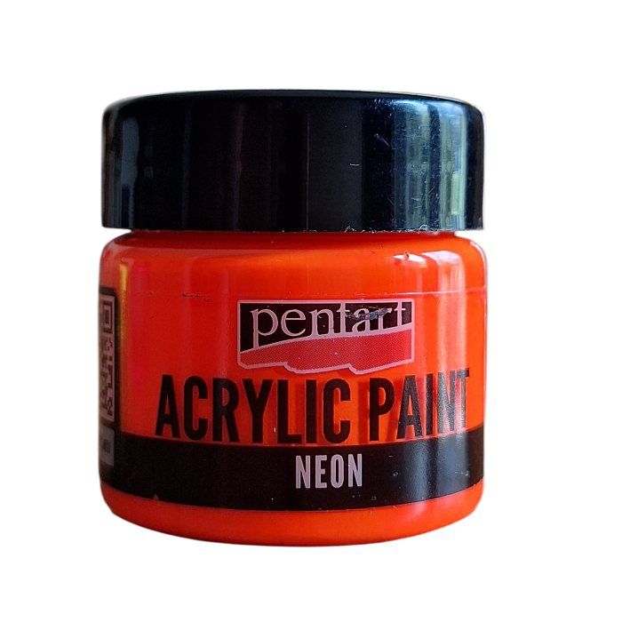 Pentart acrylverf Neon oranje
