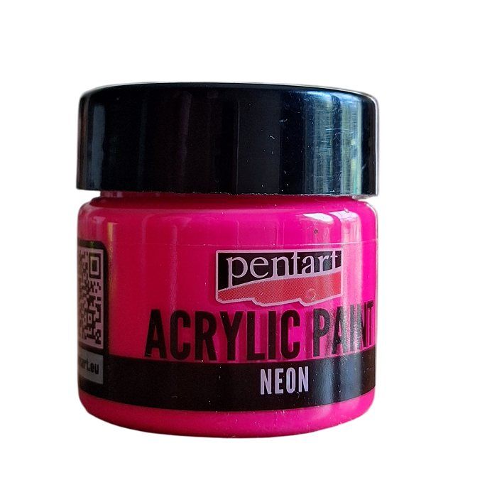 Pentart acrylverf Neon pink