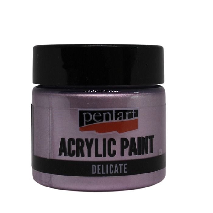 Pentart acrylverf Delicate purple silver