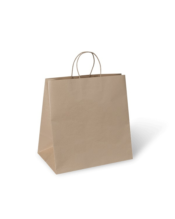 PTH #6 Brown Kraft 90 GSM MF Plain (275 x 340 x 200) (250 pcs)