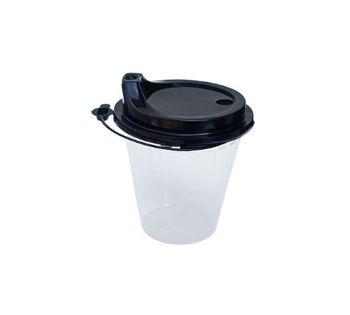 250 mL Sipper Cup with Black Lid