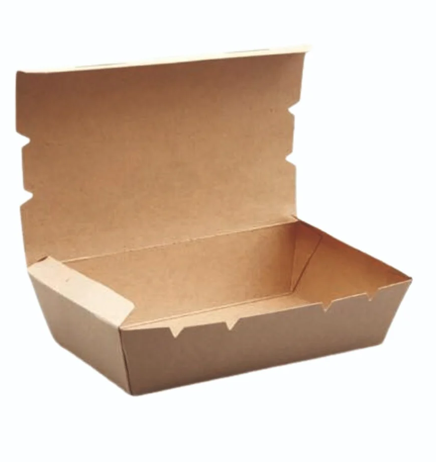 500 mL Food Box Brown Kraft (150 x 100 x 40)