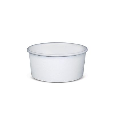 150 mL (4.5 oz) Paper Tub 73 Plain White (5000 pcs)
