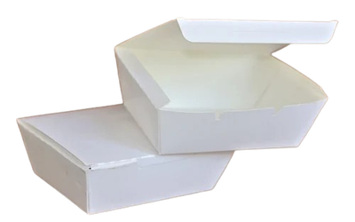1000 mL Food Box White PE (180 x 135 x 40)