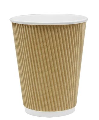 300 mL (10 oz) Paper Cup RW BRK 1PE 260+240 (500 pcs)