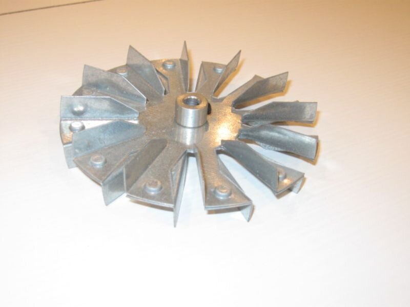 Hélice de ventilateur double