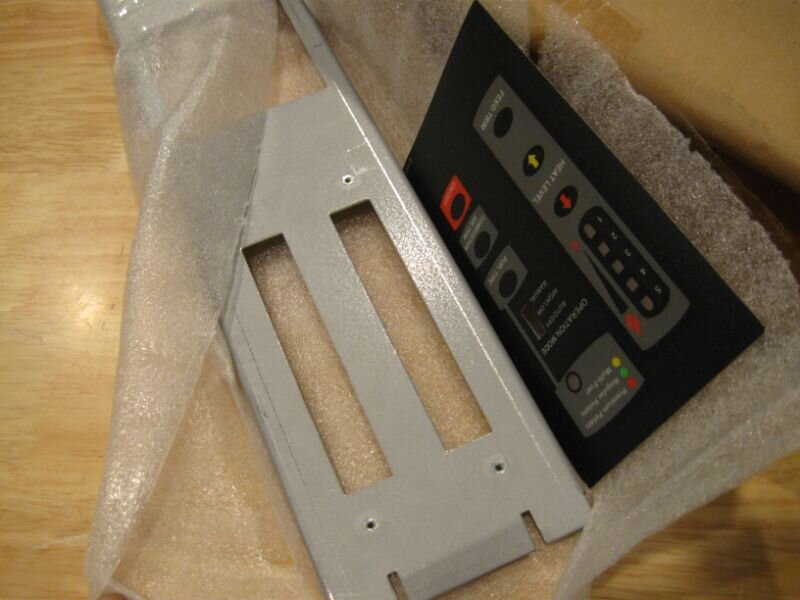 Décalque avec cadre en métal