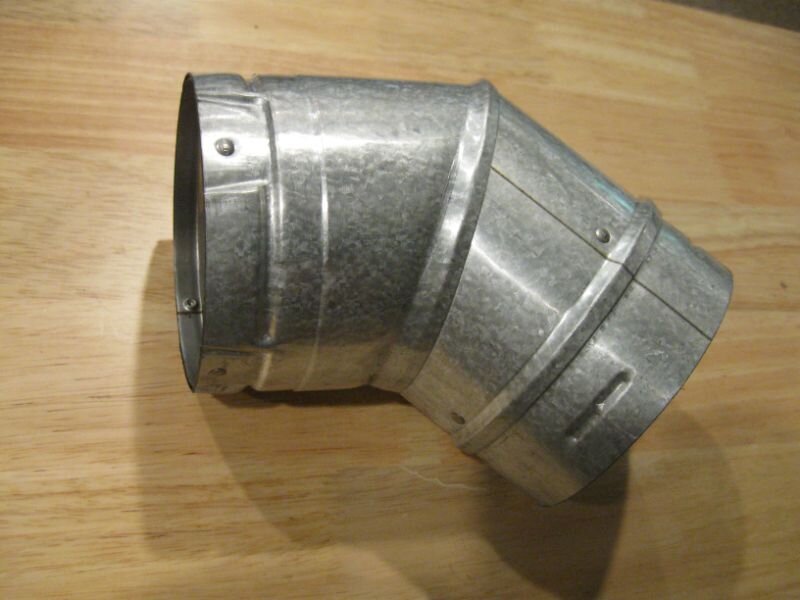 Tuyau 4'' de 45 degré