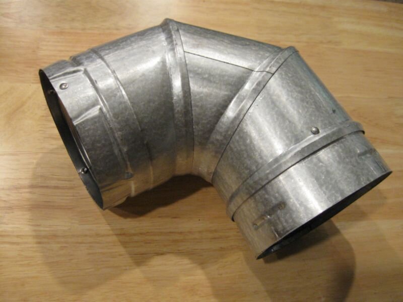 Tuyau 4'' de 90 degré