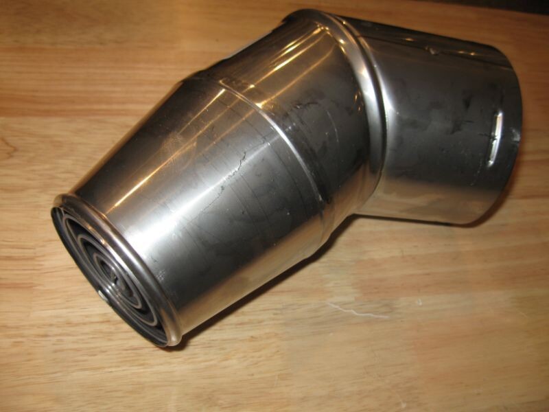 Tuyau final 4'' sortie latérale