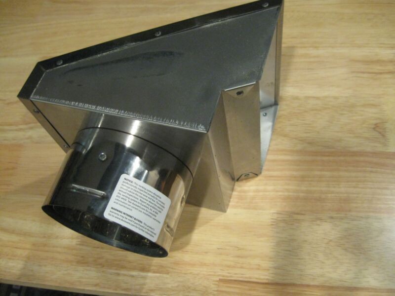 Tuyau final 4'' sortie latérale