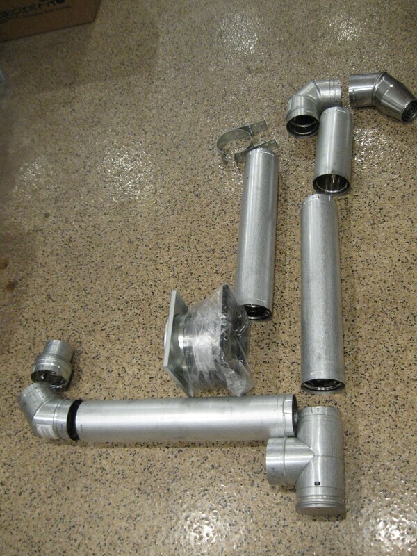 Installation 1er plancher en 45 et monte extérieur