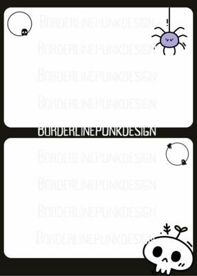 4x6 Blank Communication Cards (Digital Download)