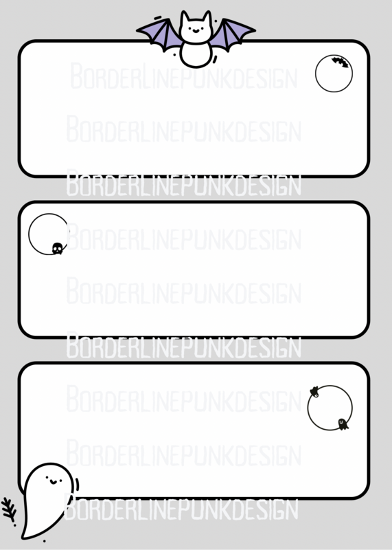 4x6 Blank Communication Cards (Digital Download)