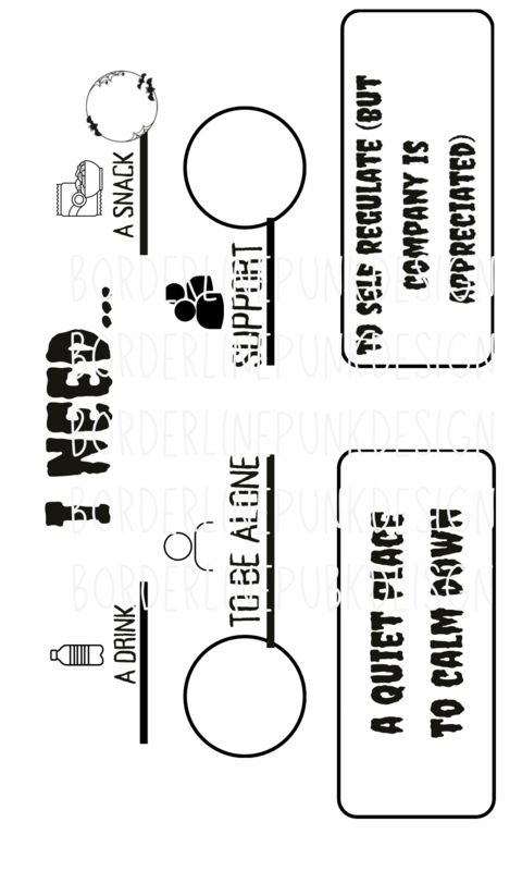 3x5 inch bat black and white communication cards (Digital Download)