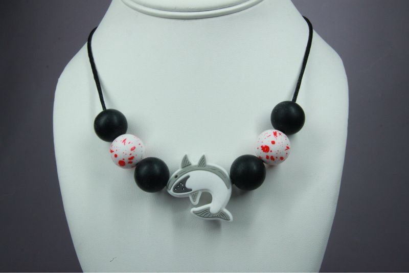 Shark Chew Necklace (Also Known As… “SHAKRKRKRKEKDKDKDKKDRK”)