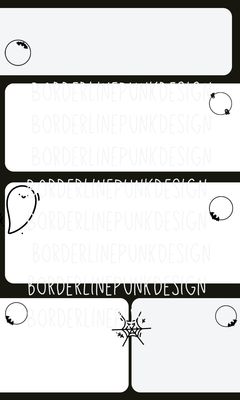 3x5 Blank Communication Cards (Digital Dowload)