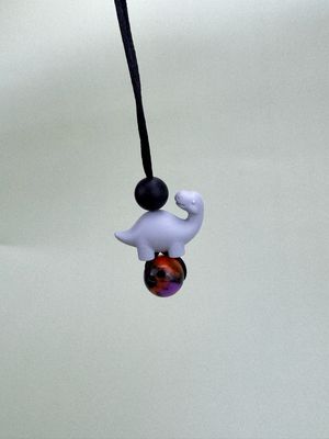 Dinosaur Chew Necklace (freebie)