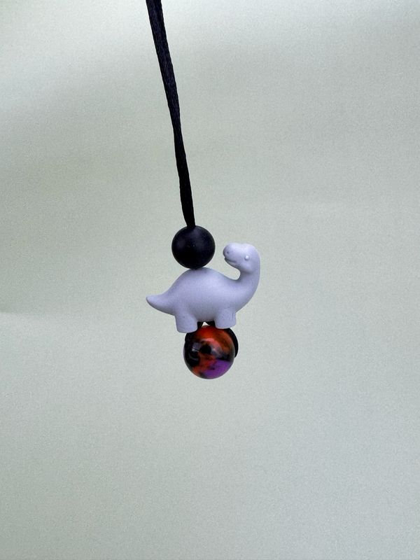Dinosaur Chew Necklace (freebie)