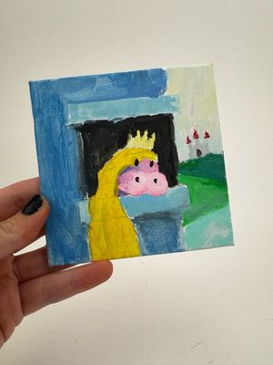 Hippo Stuck In A Tower
