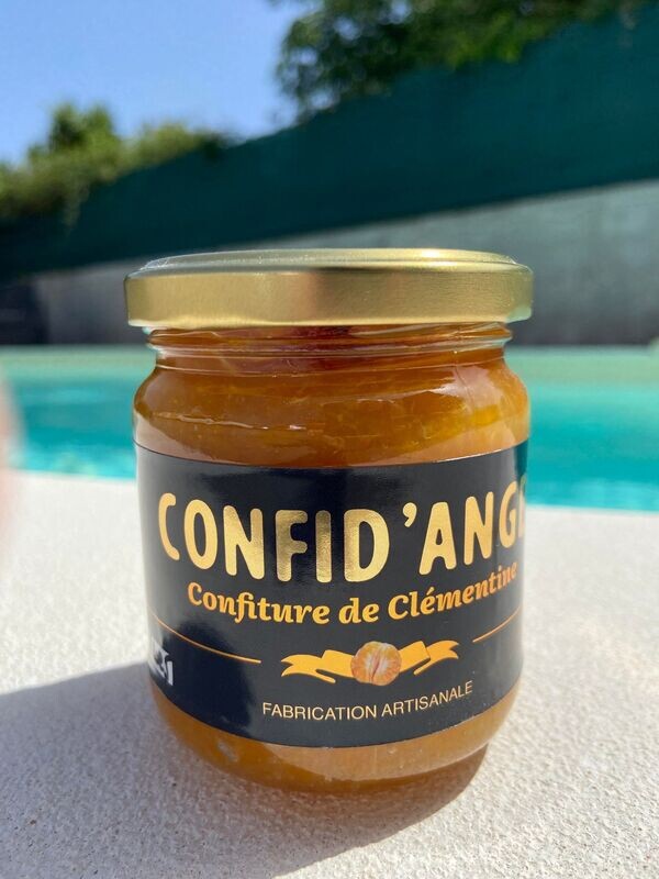 CONFITURE DE CLEMENTINES 250 GR