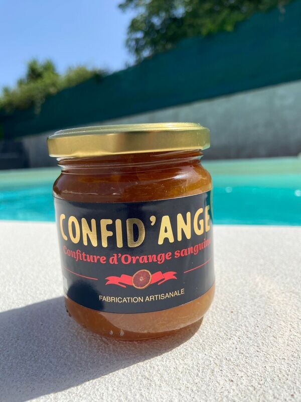 CONFITURE D'ORANGE SANGUINE 250 GR