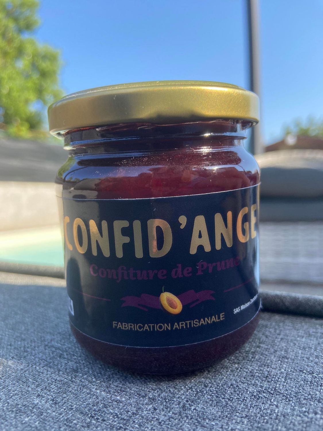 CONFITURE DE PRUNES 250 GR