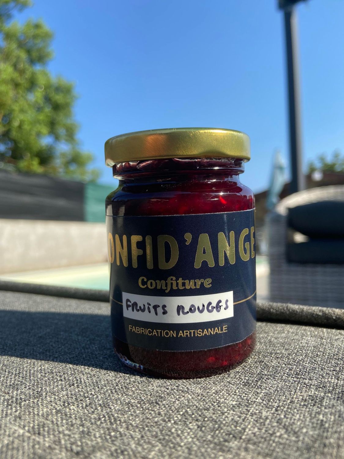 CONFITURE DE FRUITS ROUGES 120G